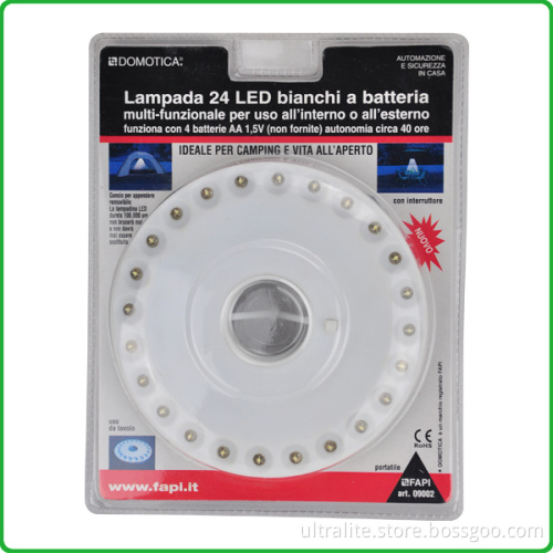 LED Camping Tent Lamp Tent Light With Battery